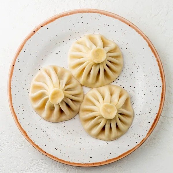 Хинкали с говядиной и свининой 3шт.