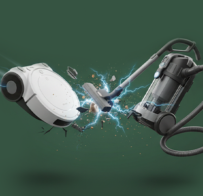 ​Робот-пылесос против обычного пылесоса &ndash; кто победит в борьбе за чистоту?