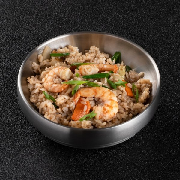 Кхау Пхат Тай с курицей