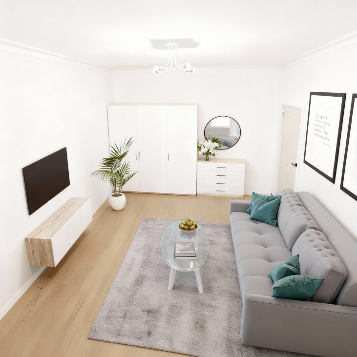 Белый 1к. кв.