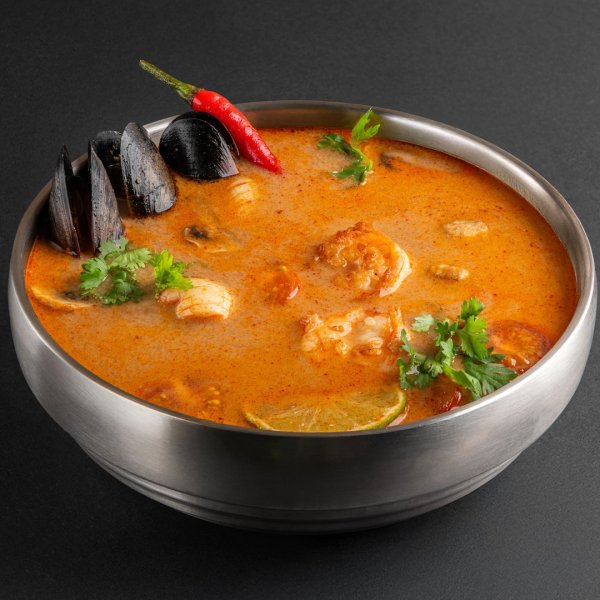 Том Ям с морепродуктами