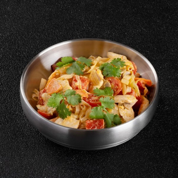 Лапша Том Ям с креветками