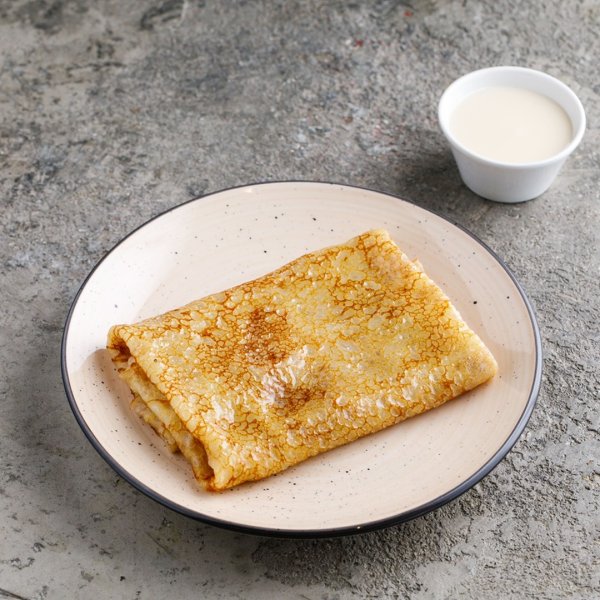 Блин со сгущенкой