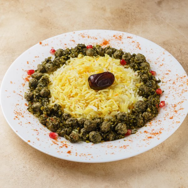 Плов туршу-кебаб (говяжье мясо, тефтели)