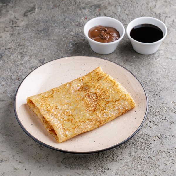 Блин с нутеллой и шоколадом