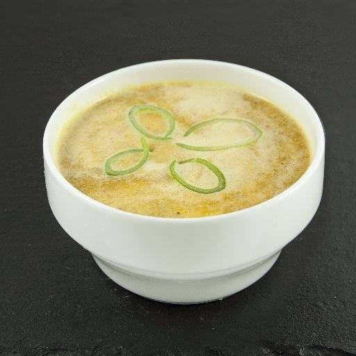 Крем суп с лососем