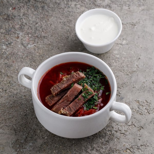 Борщ с говядиной