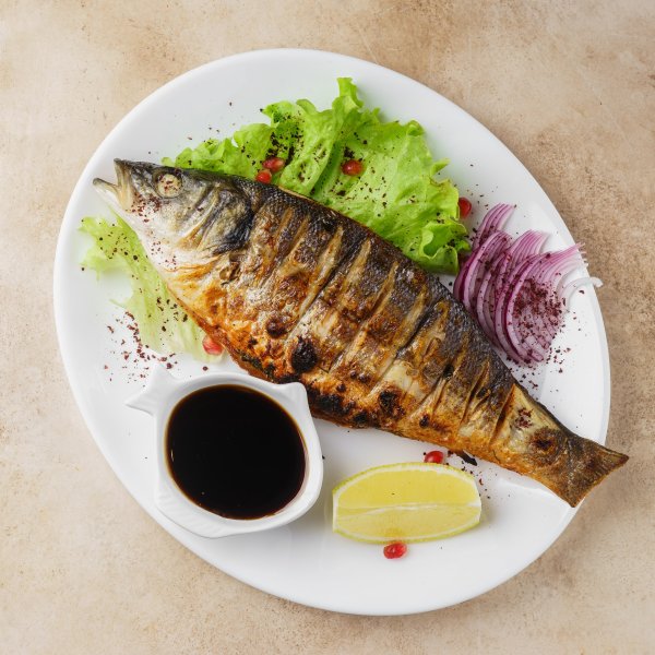 Сибас на гриле