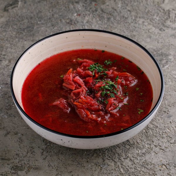 Борщ постный