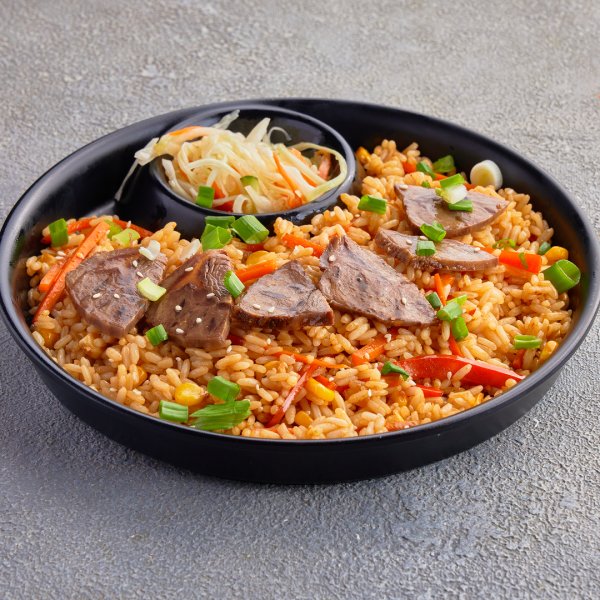 Вок Рис с говядиной