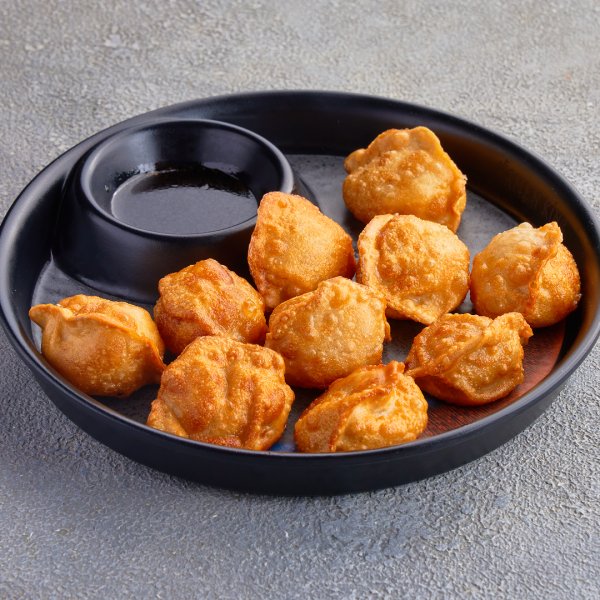 Жареные гёдза с говядиной