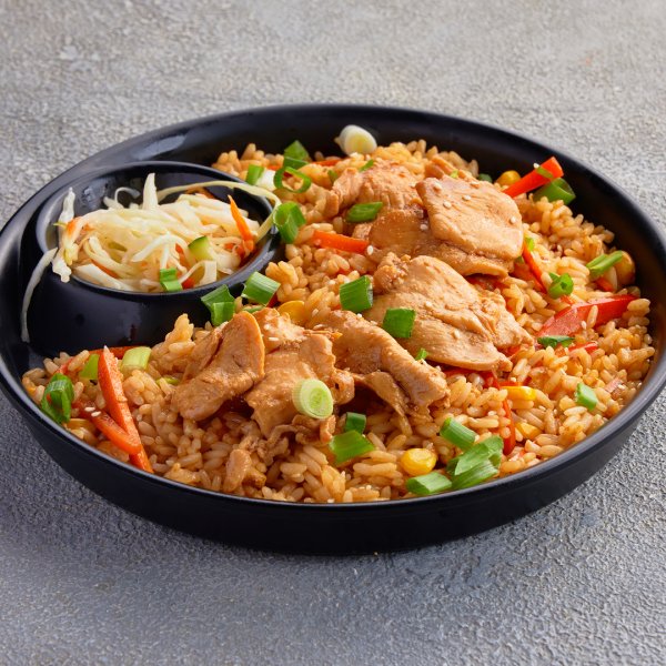 Вок Рис с цыпленком