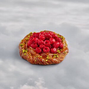 Вензель с малиной