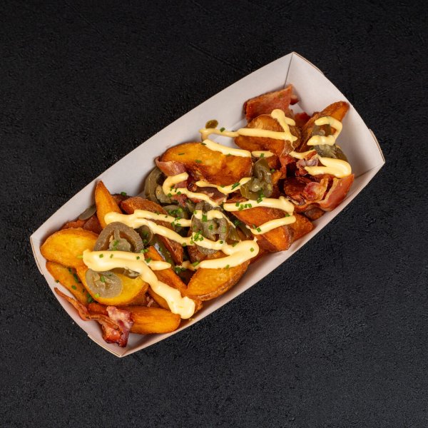 Айдахо с беконом и халапеньо